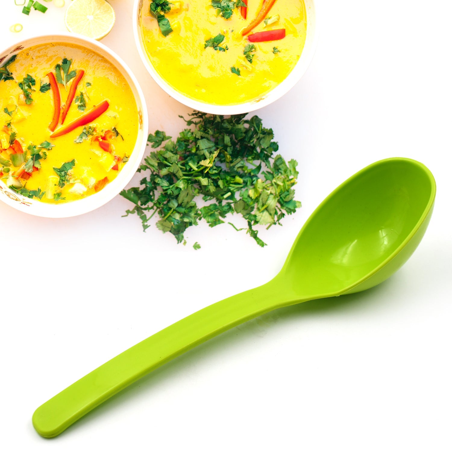 5724 Plastic Spoon Kitchen Multipurpose Serving Ladle for Frying, Serving, Turner, Curry Ladle, Serving Rice, Spoon Used While Eating and Serving Food Stuffs Etc (2 Pcs Set / 10 Inch ) 5724 Plastic Spoon Kitchen Multipurpose Serving Ladle for Frying, Serving, Turner, Curry Ladle, Serving Rice, Spoon Used While Eating and Serving Food Stuffs Etc (2 Pcs Set / 10 Inch )